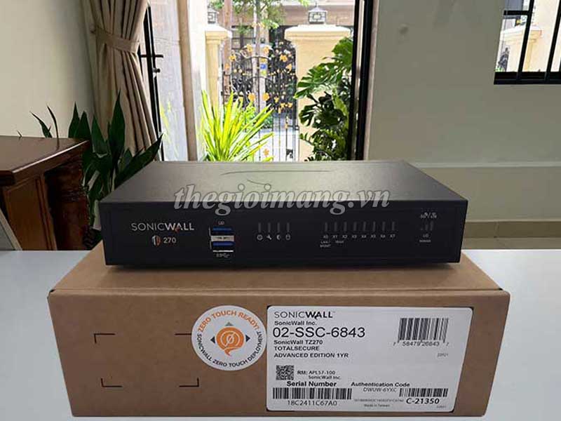 SonicWall TZ270 Total... 