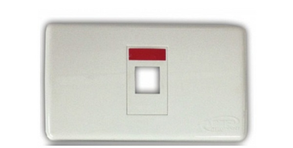 Mặt nạ 1 port Faceplate...