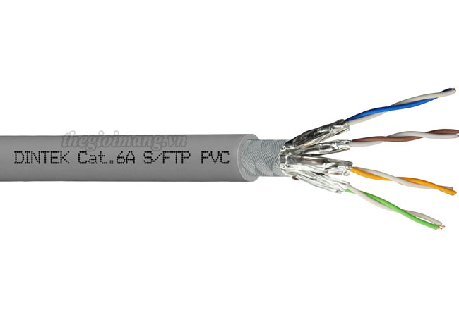 Cáp mạng Dintek CAT6A...