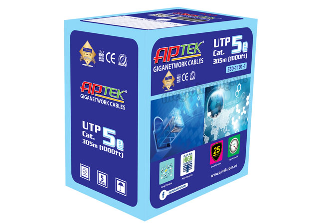 Cáp mạng APTEK CAT5e... 