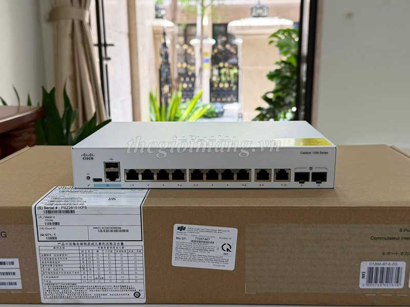 Cisco C1200-8T-E-2G 
