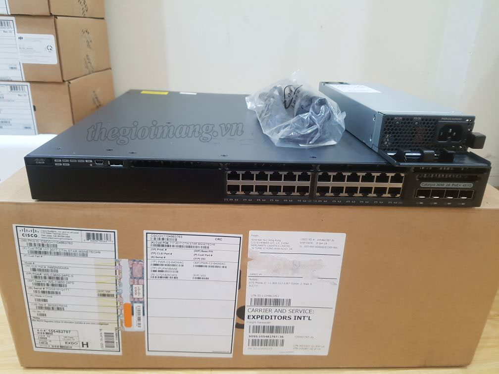 Cisco WS-C3650-24PS-S