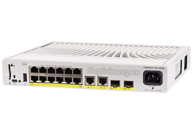 Cisco C9200CX-12P-2X2G-E 