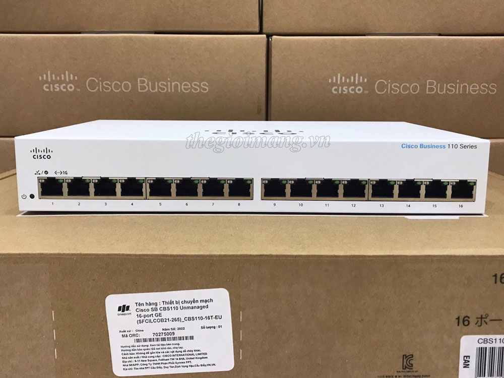 Cisco CBS110-16T-EU 