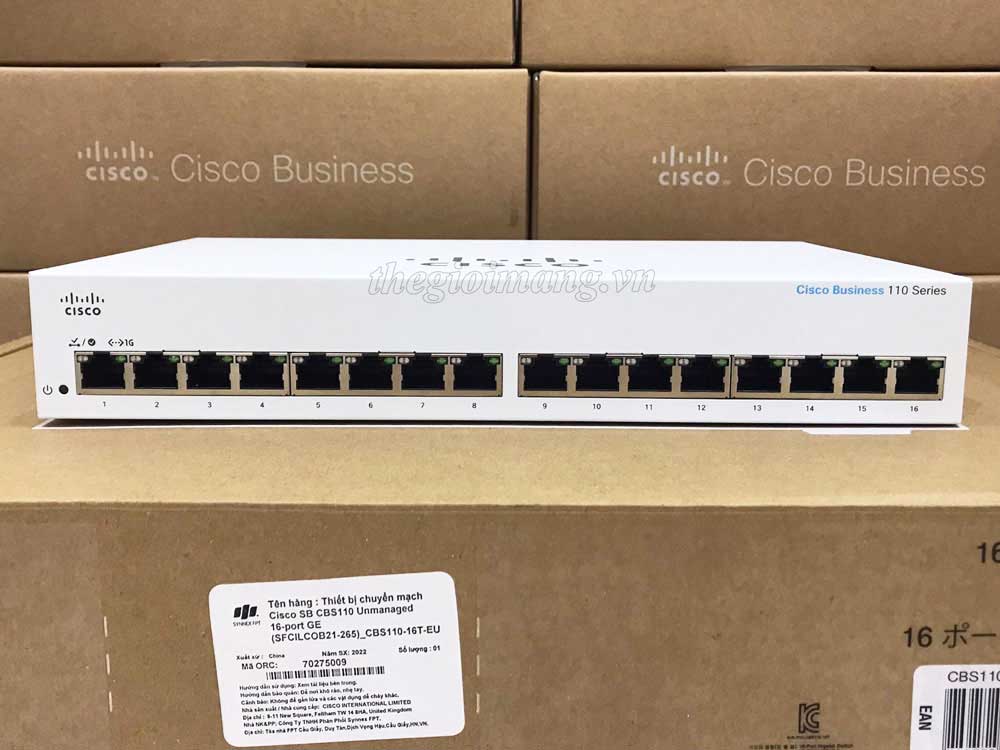 Cisco CBS110-16T-EU