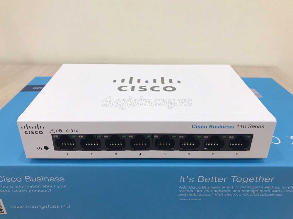 Cisco CBS110-8T-D-EU