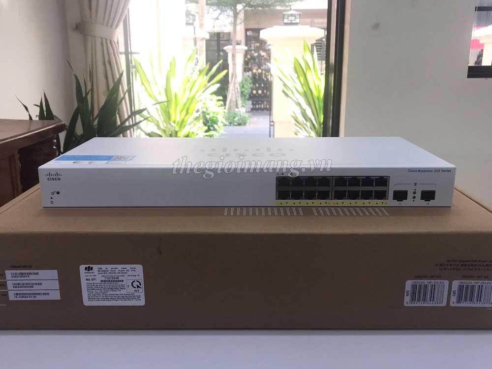 Cisco CBS220-16P-2G-EU