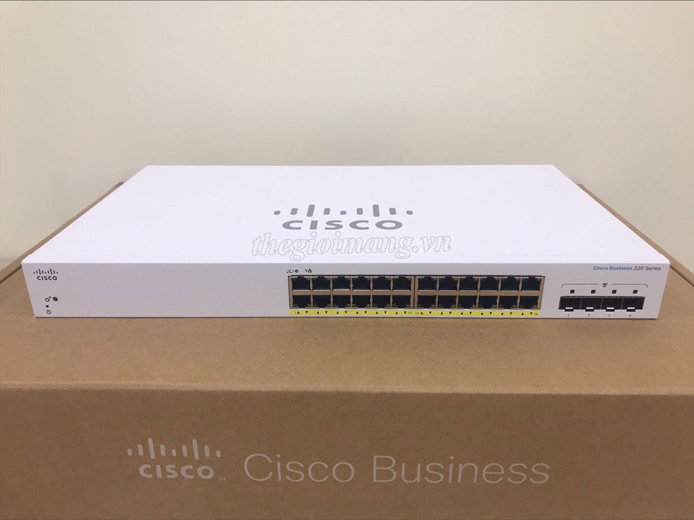 Cisco CBS220-24FP-4G-EU 