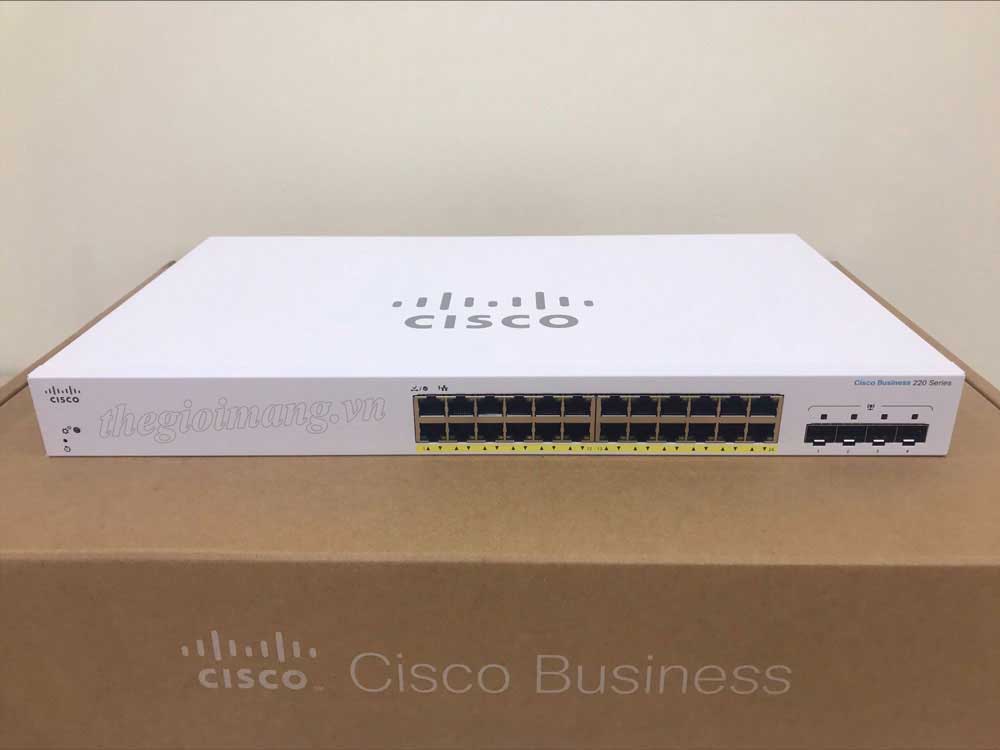 Cisco CBS220-24FP-4X-EU 