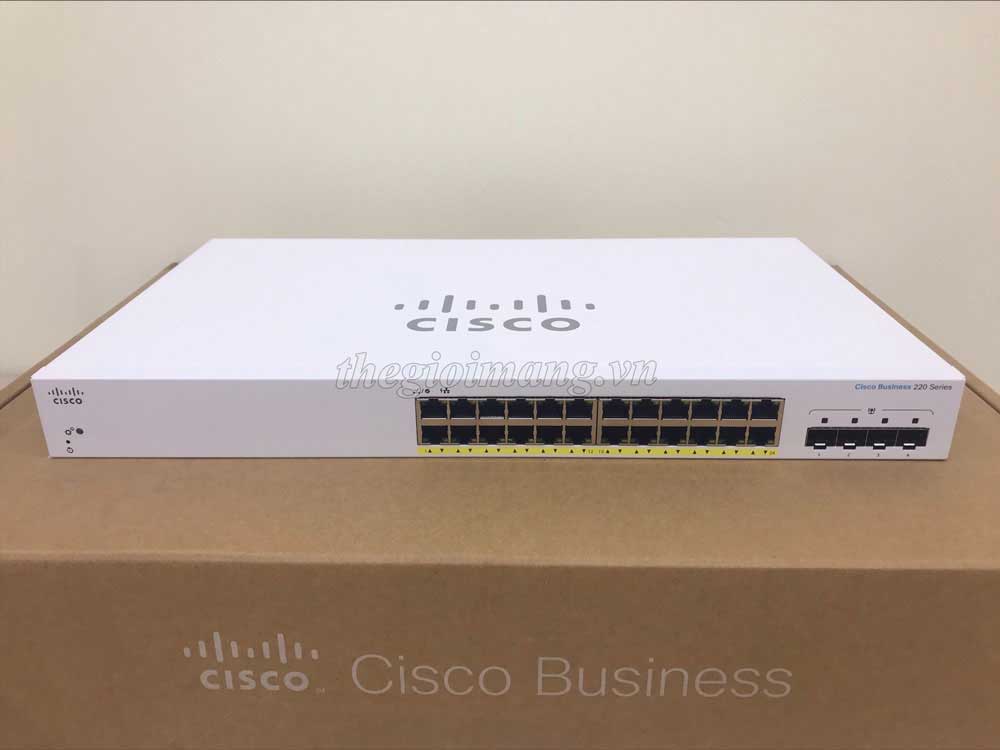 Cisco CBS220-24P-4X-EU