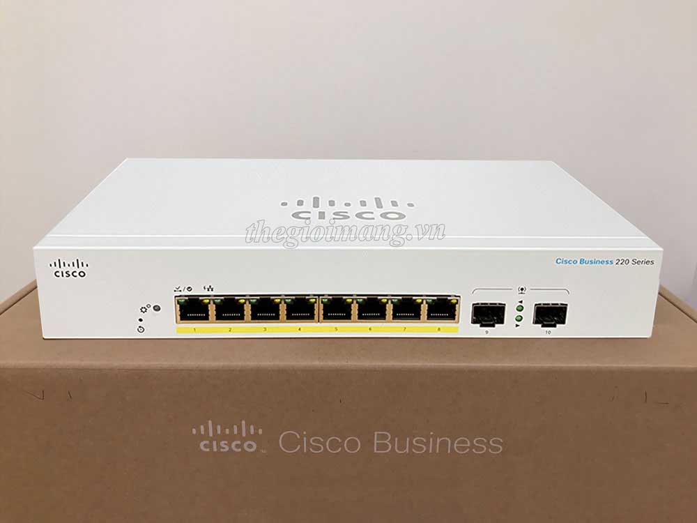 Cisco CBS220-8FP-E-2G-EU