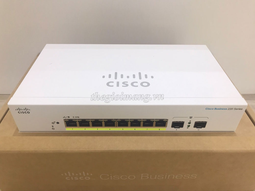 Cisco CBS220-8P-E-2G-EU 
