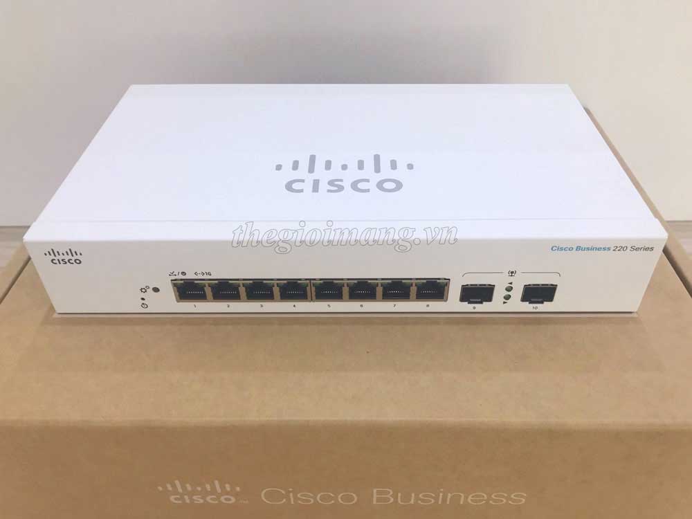 Cisco CBS220-8T-E-2G-EU 