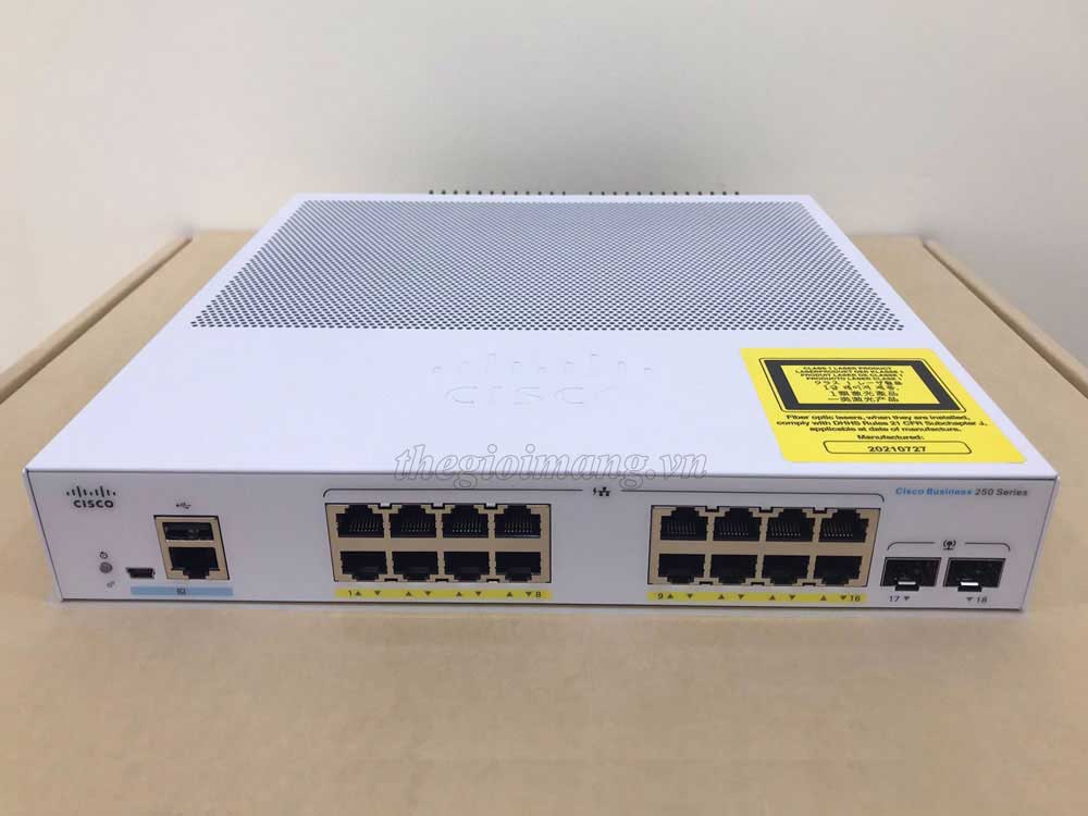 Cisco CBS250-16P-2G-EU