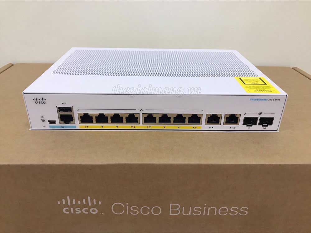 Cisco CBS250-8FP-E-2G-EU