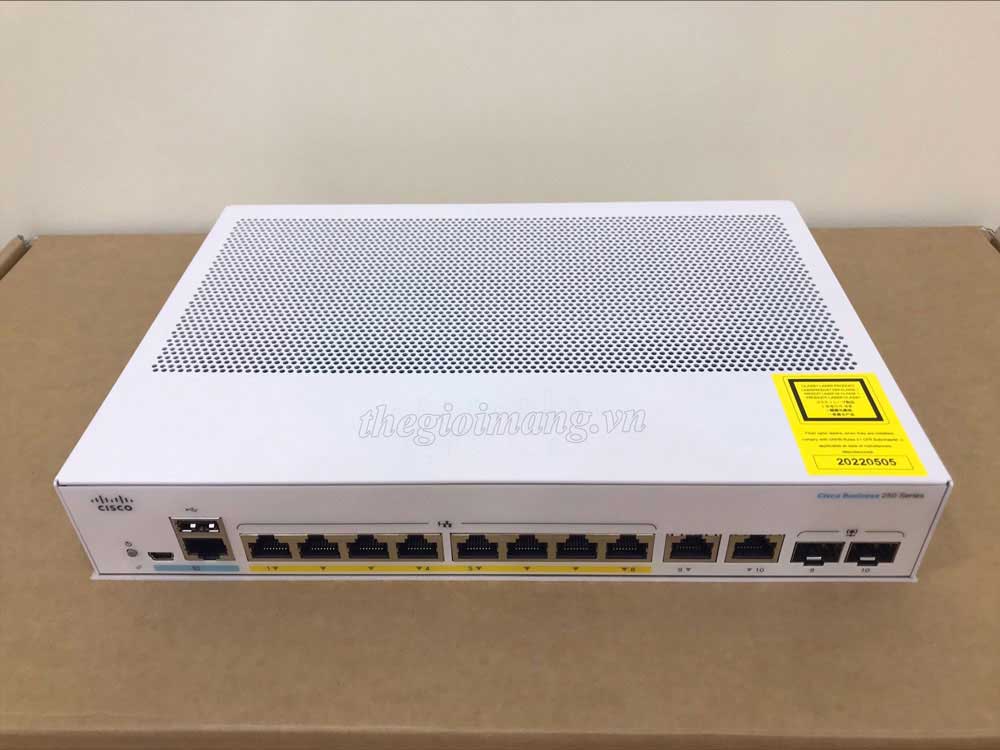 Cisco CBS250-8PP-E-2G-EU