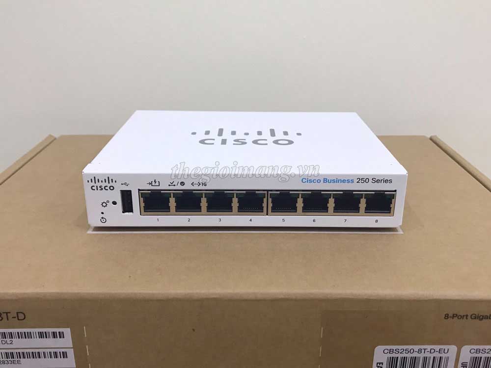 Cisco CBS250-8T-D-EU