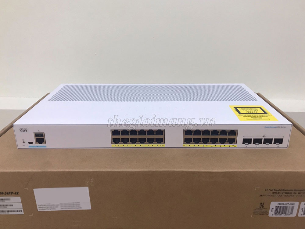 Cisco CBS350-24FP-4X-EU 