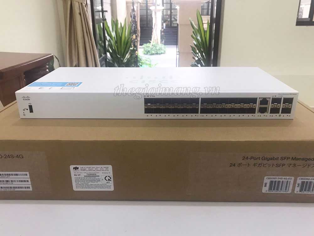 Cisco CBS350-24S-4G-EU 