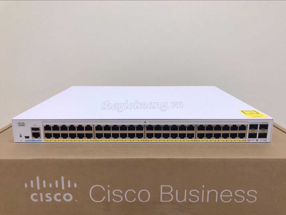 Cisco CBS350-48FP-4G-EU 