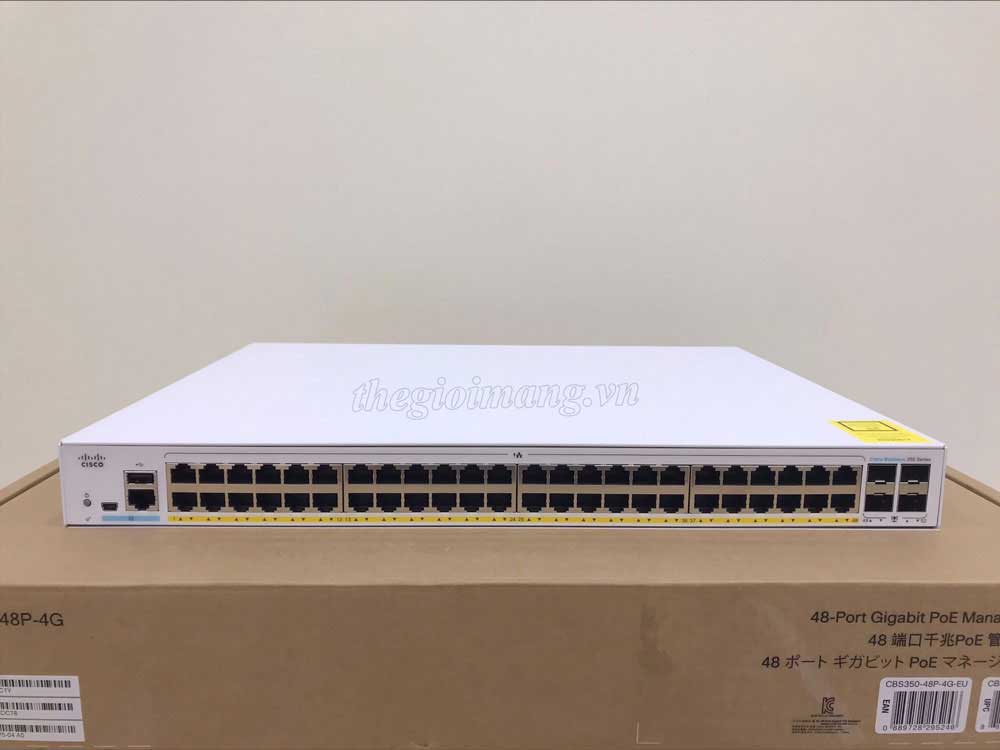 Cisco CBS350-48P-4G-EU 