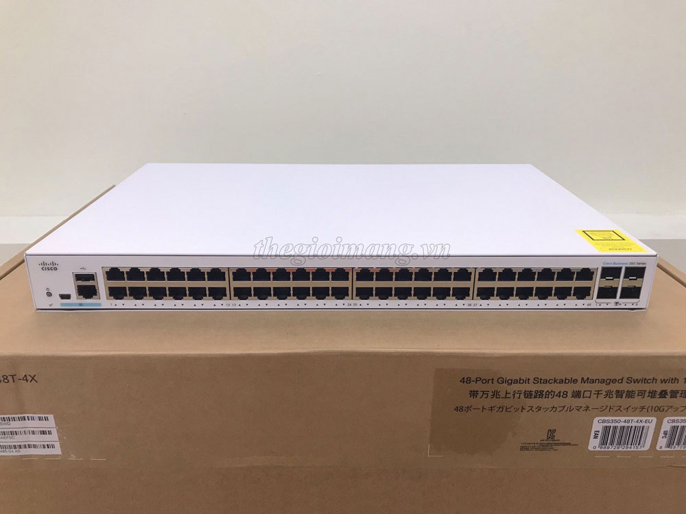 Cisco CBS350-48T-4X-EU 