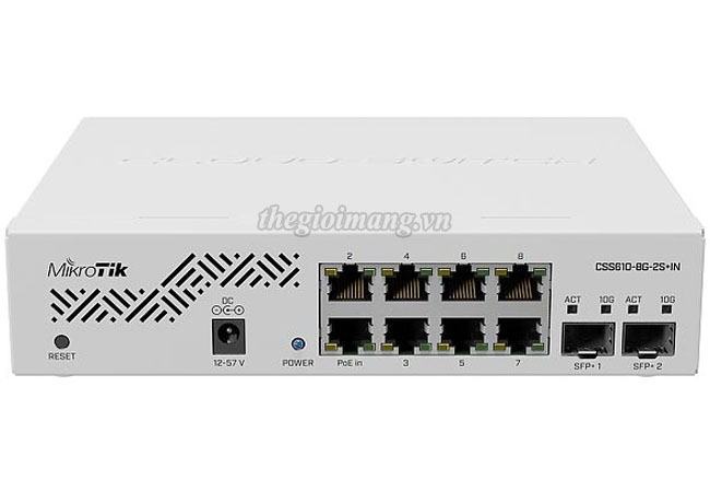 Mikrotik CSS610-8G-2S+IN