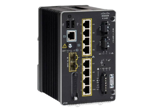 Cisco IE-3400-8P2S-A 