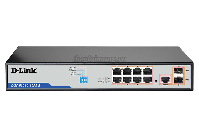 Dlink DGS-F1210-10PS-E