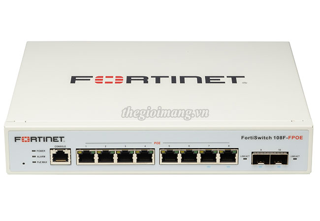 FortiSwitch 108F-FPOE (FS-108F-FPOE)