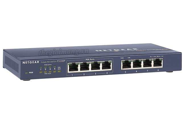 Switch NetGear FS108PEU