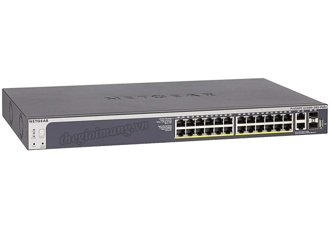 Switch NetGear S3300-28X-PoE+...