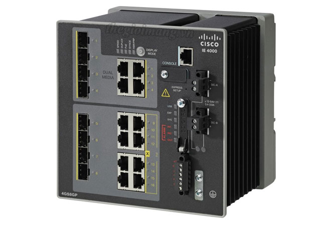 Cisco IE-4000-4GS8GP4G-E 