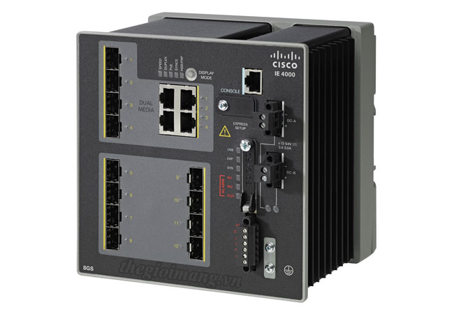 Cisco IE-4000-8GS4G-E 