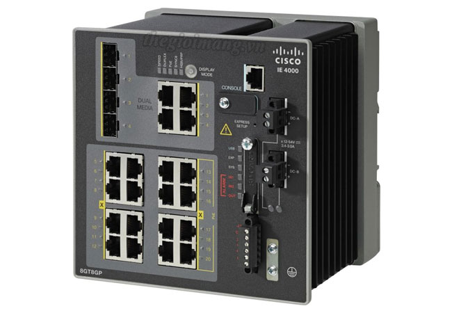 Cisco IE-4000-8GT8GP4G-E 