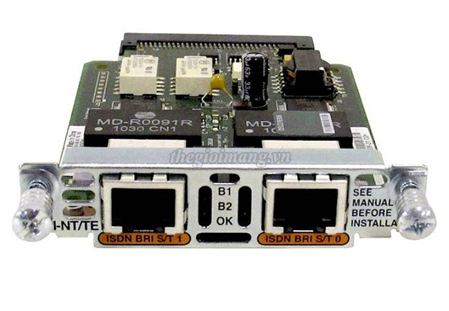 Module Cisco NIM-2BRI-NT/TE 