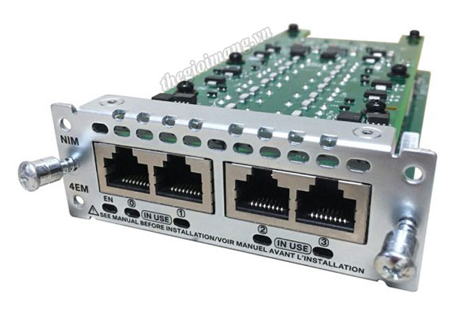 Module Cisco NIM-4E/M