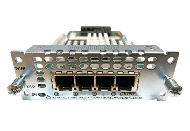 Module Cisco NIM-4FXSP 
