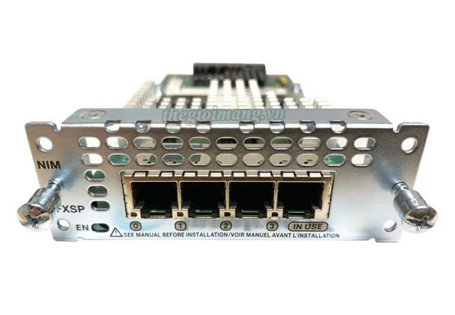 Module Cisco NIM-4FXSP