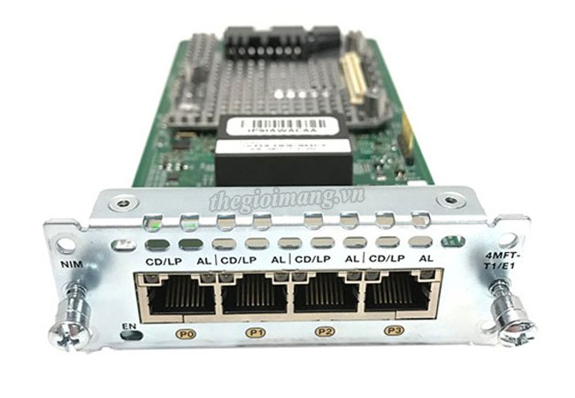 Module Cisco NIM-4MFT-T1/E1 