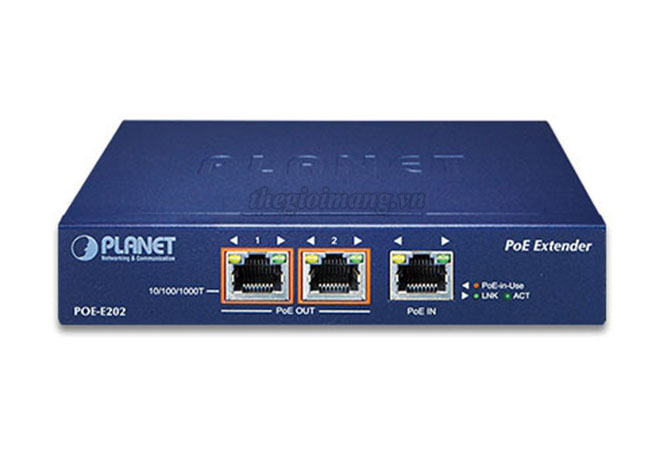 PoE Extender Planet POE-E202