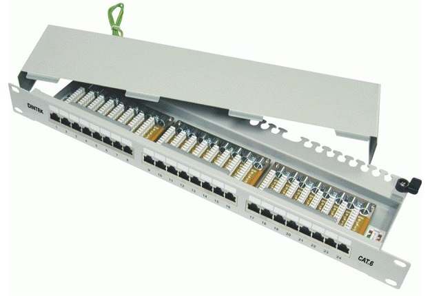 Patch panel 24 port Dintek...