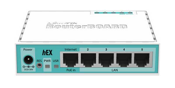 Mikrotik RB750Gr3 (hEX)