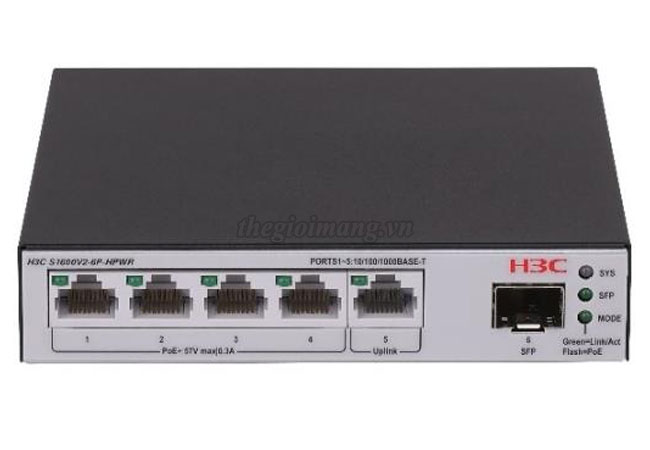 H3C S1600V2-6P-HPWR 