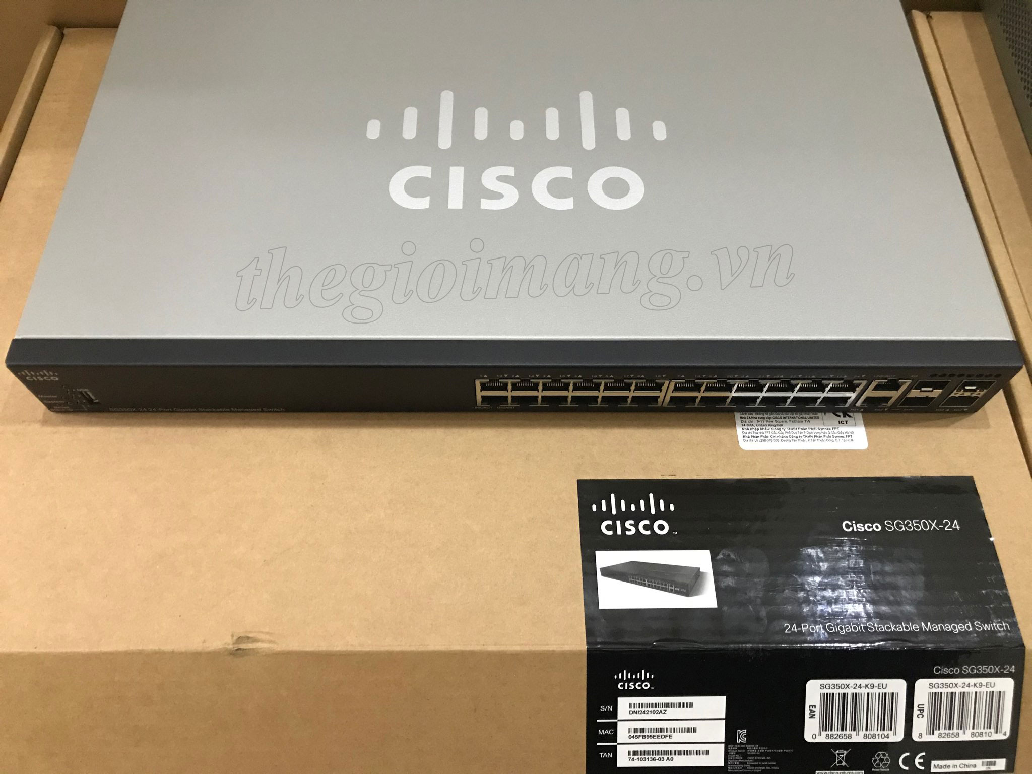 Cisco SG350X-24-K9-EU