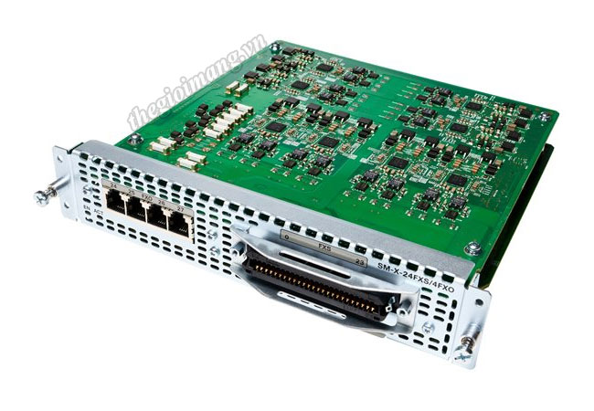 Module Cisco SM-X-24FXS/4FXO 