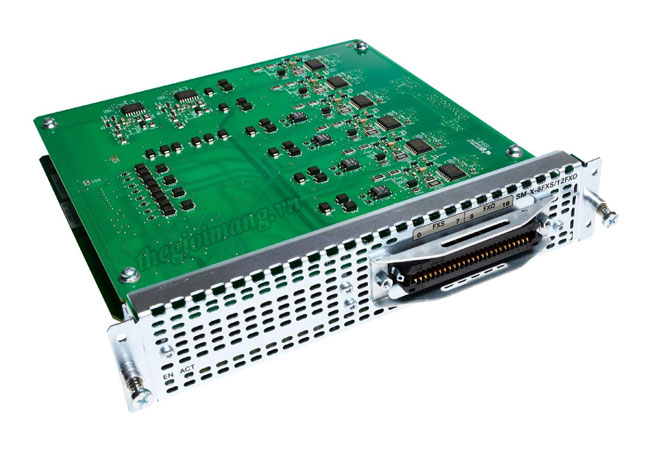 Module Cisco SM-X-8FXS/12FXO 