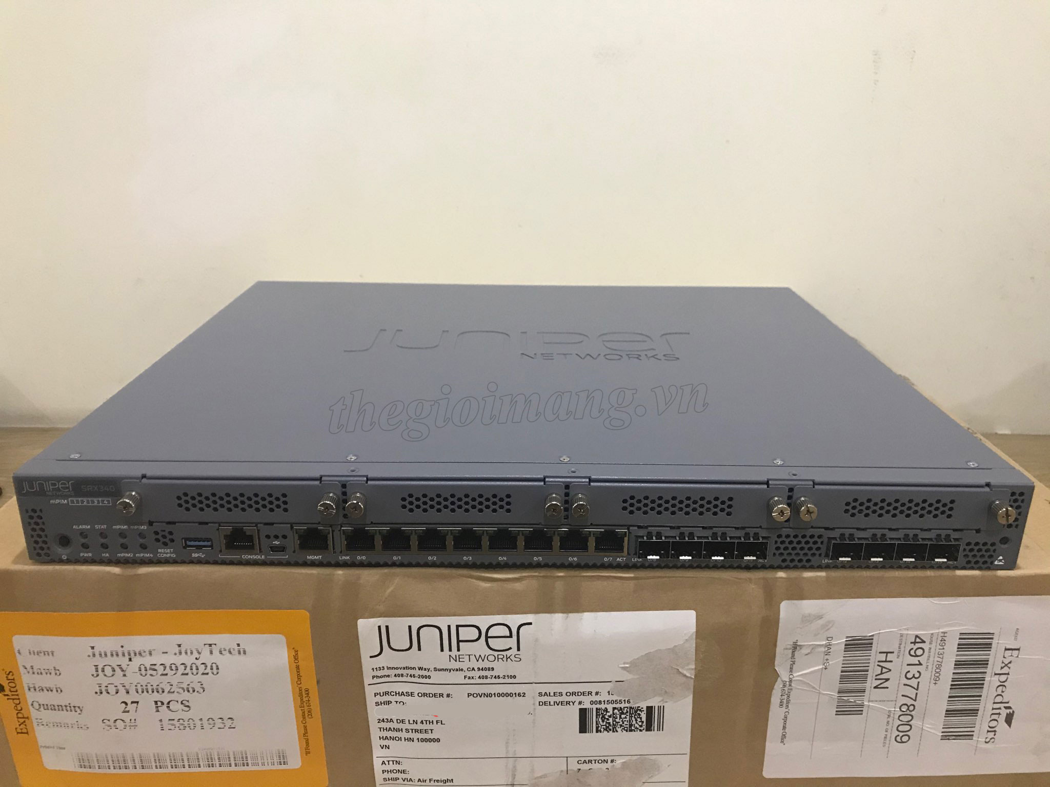 Juniper SRX340