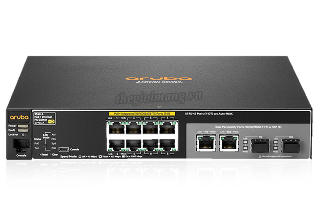 Switch Aruba 2530-8-PoE+... 