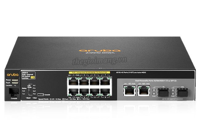 Switch Aruba 2530-8-PoE+...